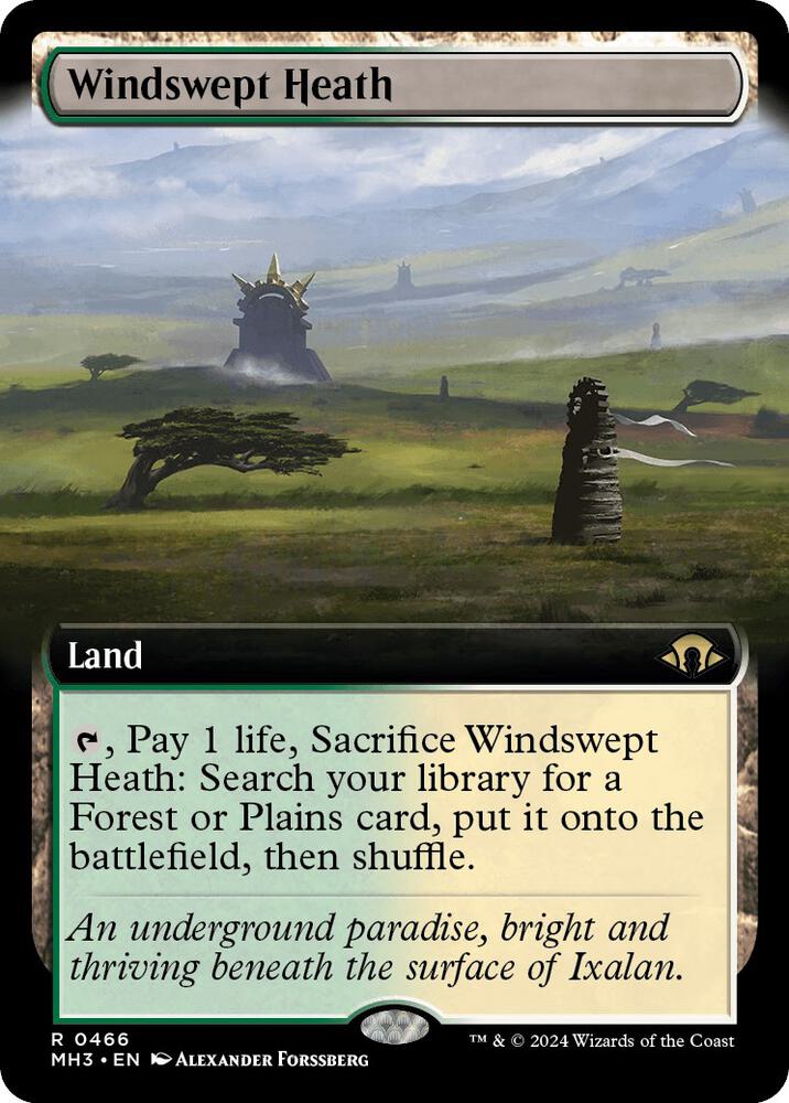 Windswept Heath (Extended Art) [Modern Horizons 3] 466