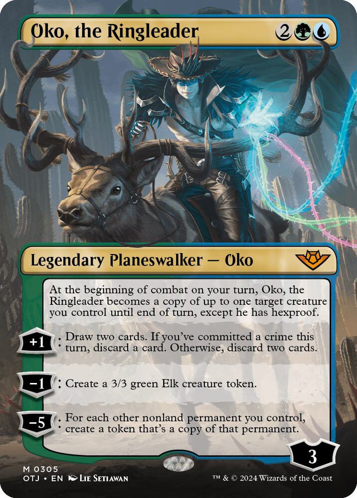 Oko, the Ringleader (Borderless) [Outlaws of Thunder Junction] 305