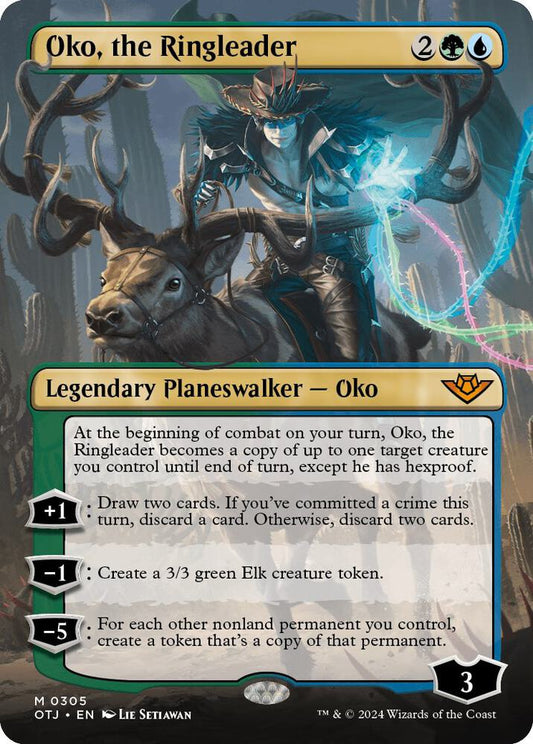 Oko, the Ringleader (Borderless) [Outlaws of Thunder Junction] 305