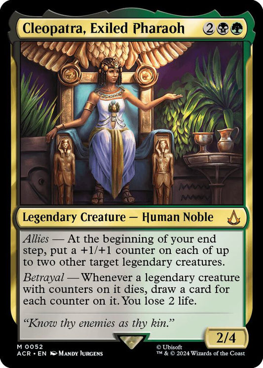 Cleopatra, Exiled Pharaoh [Universes Beyond: Assassin's Creed] 52