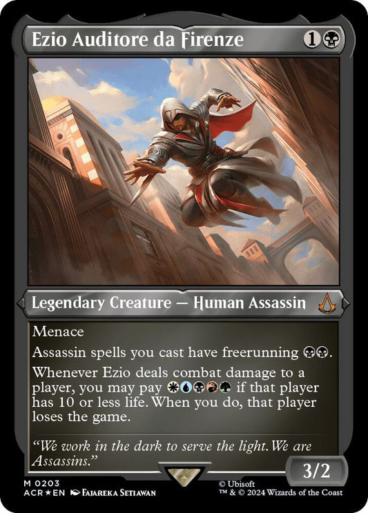 Ezio Auditore da Firenze (Foil Etched) [Universes Beyond: Assassin's Creed] 203
