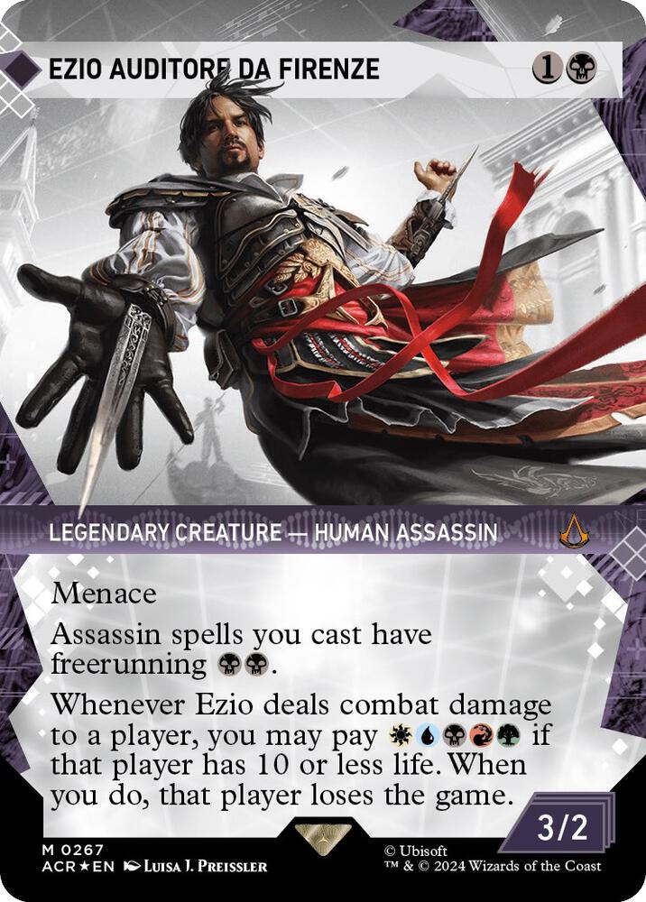 Ezio Auditore da Firenze (Showcase) (Textured Foil) [Universes Beyond: Assassin's Creed] 267