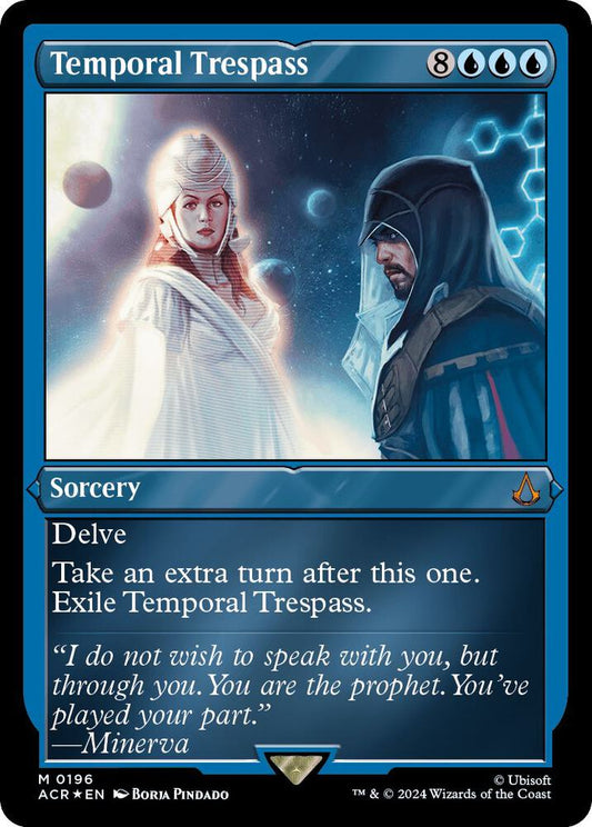 Temporal Trespass (Foil Etched) [Universes Beyond: Assassin's Creed] 196