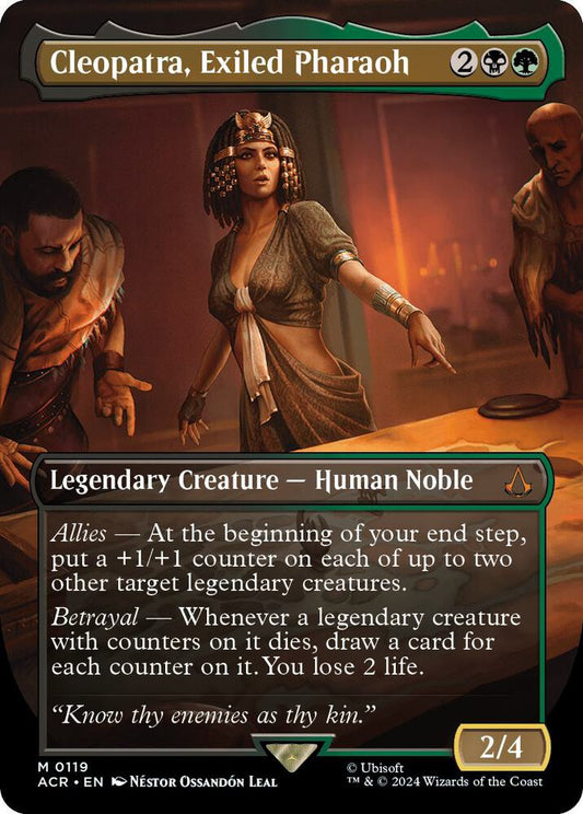 Cleopatra, Exiled Pharaoh (Borderless) [Universes Beyond: Assassin's Creed] 119
