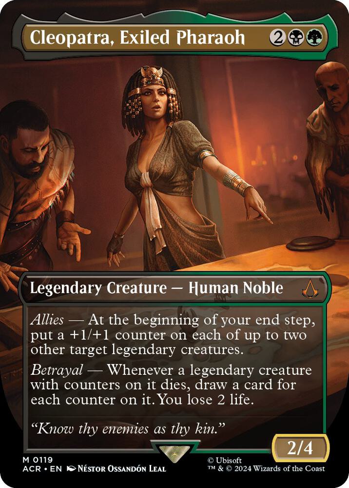 Cleopatra, Exiled Pharaoh (Borderless) [Universes Beyond: Assassin's Creed] 119