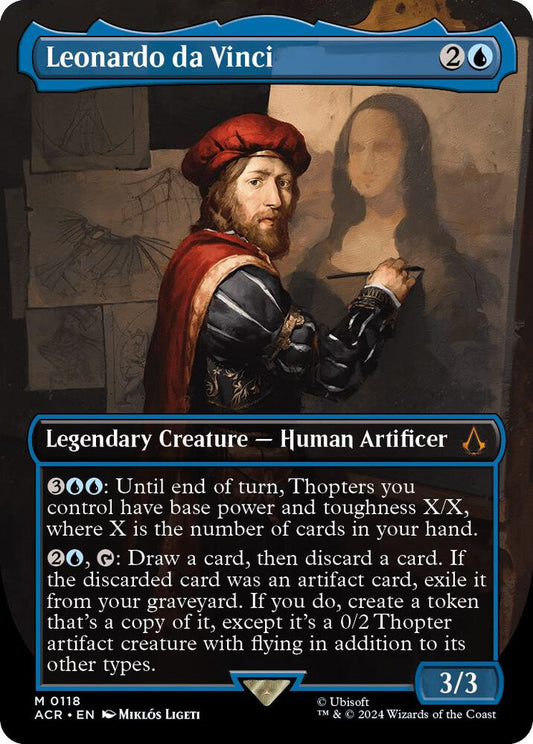 Leonardo da Vinci (Borderless) [Universes Beyond: Assassin's Creed] 118