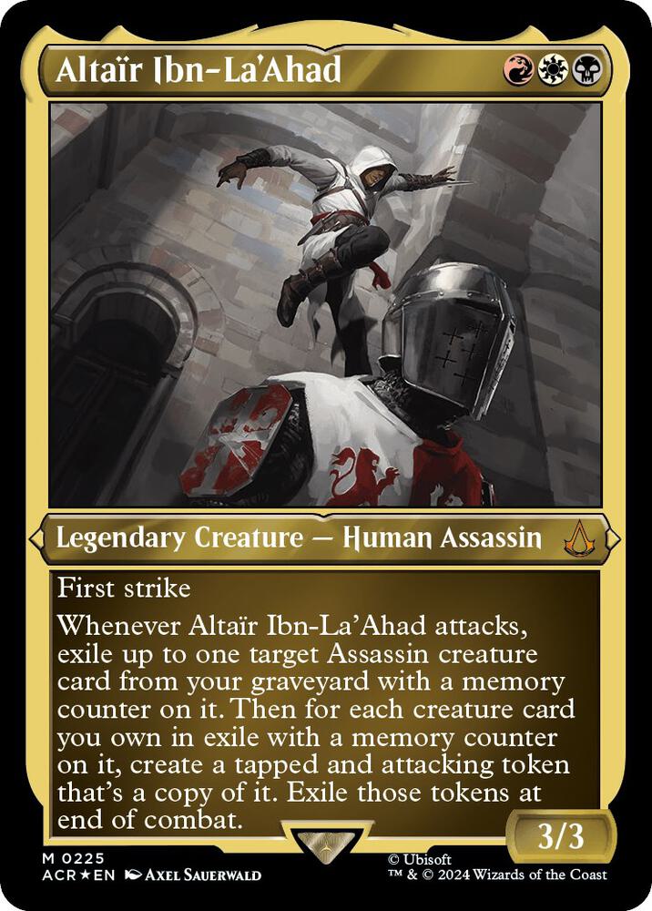 Altair Ibn-La'Ahad (Foil Etched) [Universes Beyond: Assassin's Creed] 225