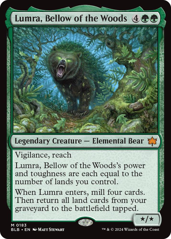 Lumra, Bellow of the Woods [Bloomburrow] 183