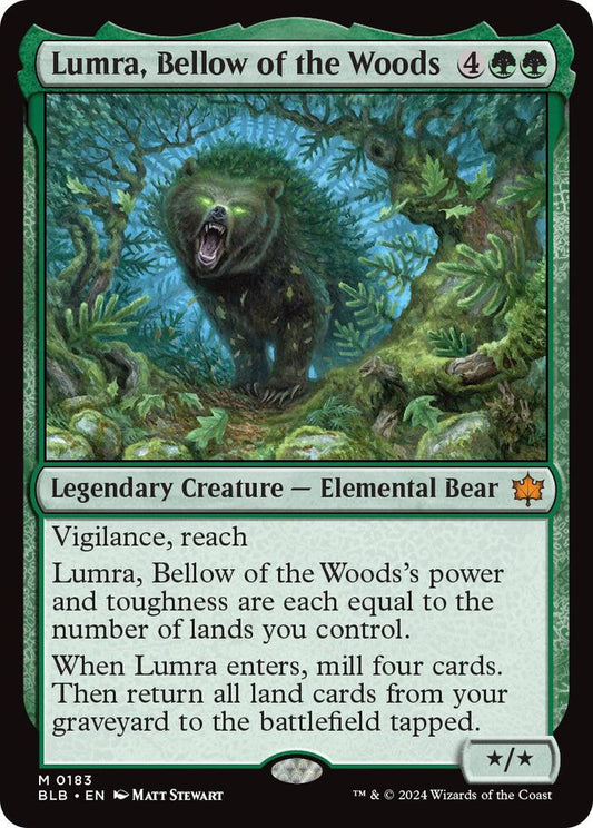 Lumra, Bellow of the Woods [Bloomburrow] 183