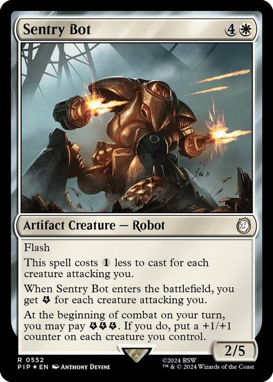 Sentry Bot (Surge Foil) [Universes Beyond: Fallout] 552
