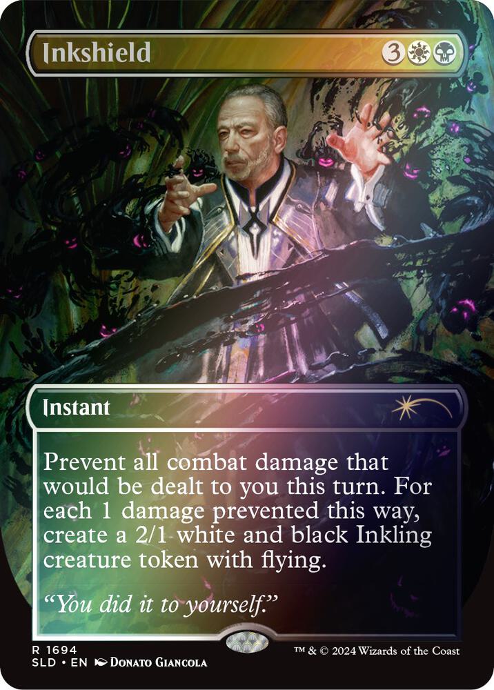 Inkshield (Rainbow Foil) [Secret Lair Drop Series] 1694