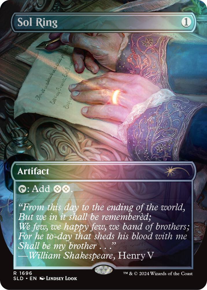 Sol Ring (1696) (Rainbow Foil) [Secret Lair Drop Series] 1696