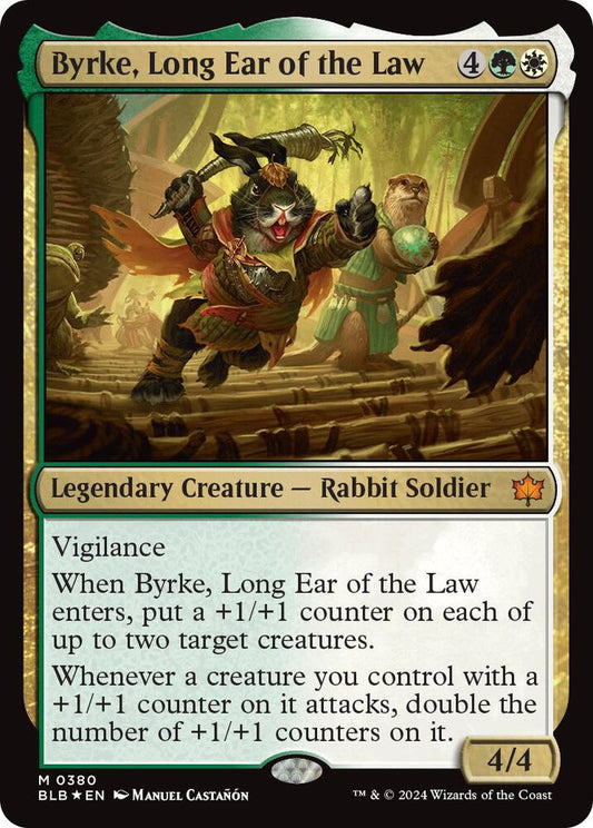 Byrke, Long Ear of the Law [Bloomburrow] 380