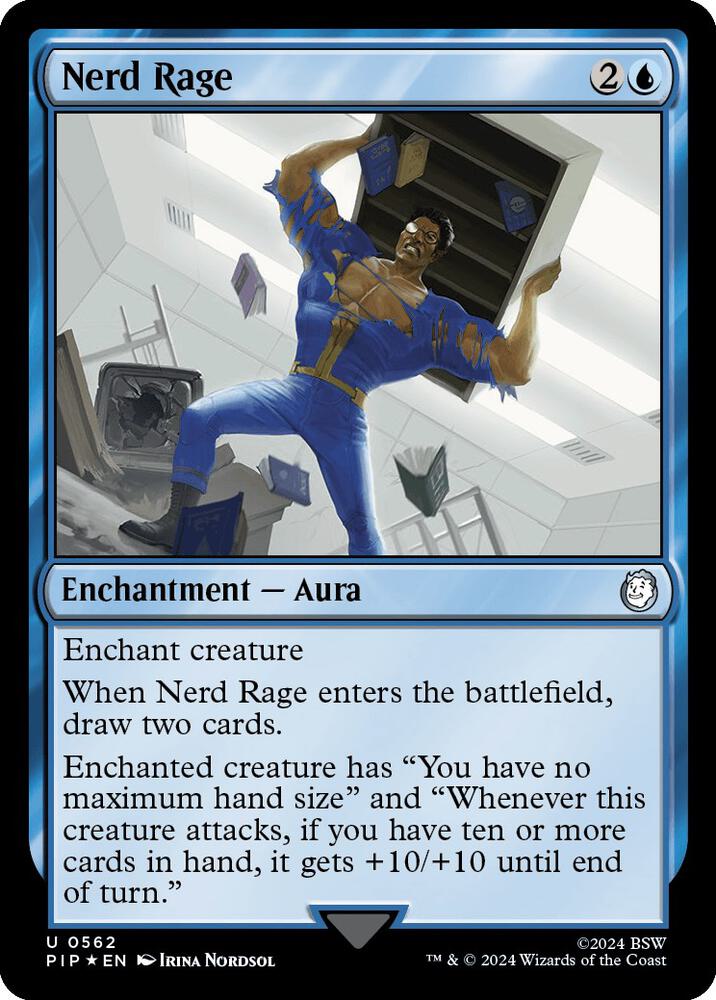 Nerd Rage (Surge Foil) [Universes Beyond: Fallout] 562