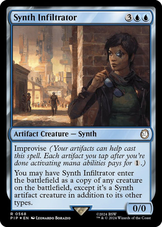 Synth Infiltrator (Surge Foil) [Universes Beyond: Fallout] 568