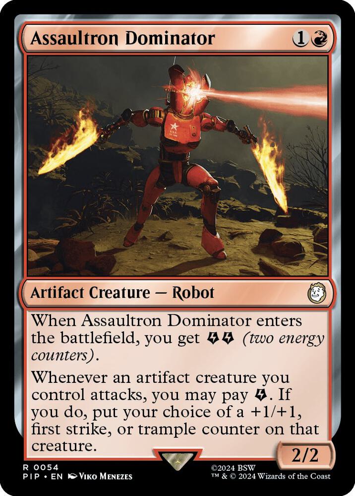 Assaultron Dominator [Universes Beyond: Fallout] 54