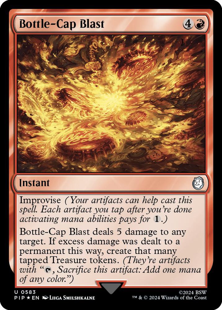 Bottle-Cap Blast (Surge Foil) [Universes Beyond: Fallout] 583