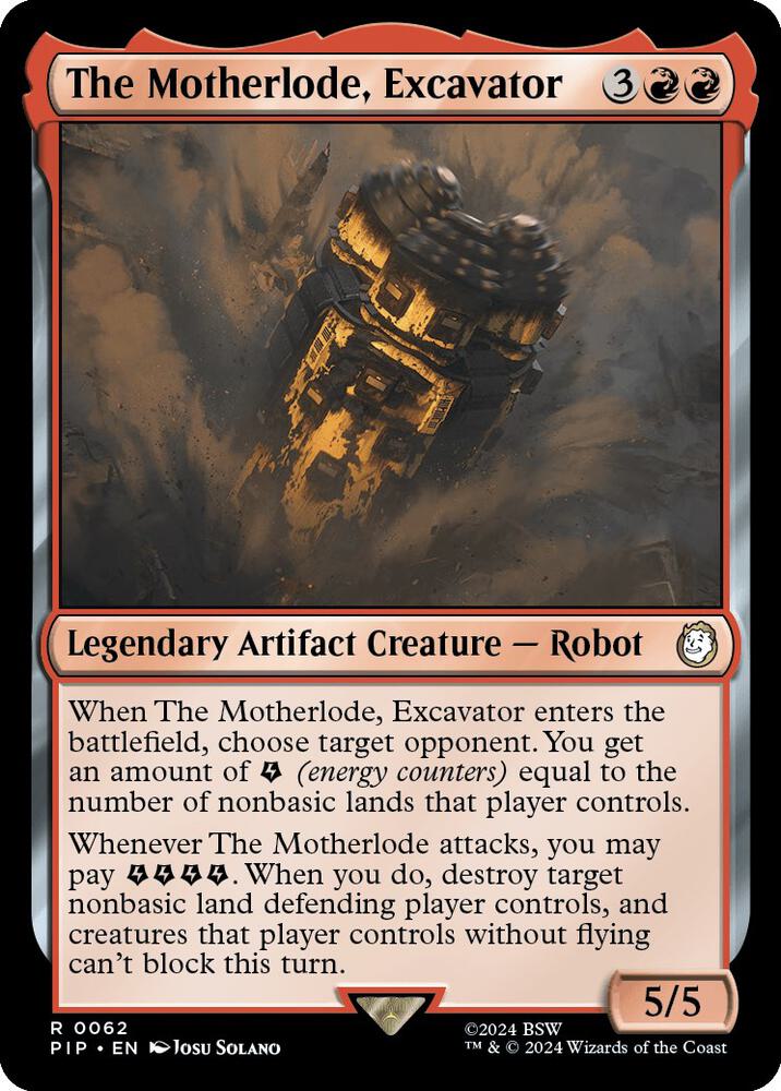 The Motherlode, Excavator [Universes Beyond: Fallout] 62