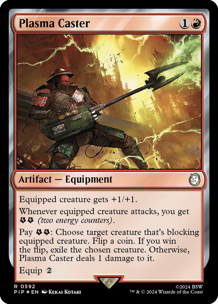 Plasma Caster (Surge Foil) [Universes Beyond: Fallout] 592