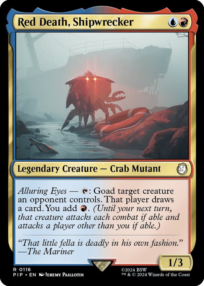 Red Death, Shipwrecker [Universes Beyond: Fallout] 116