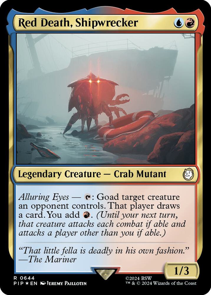 Red Death, Shipwrecker (Surge Foil) [Universes Beyond: Fallout] 644