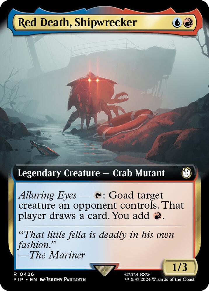 Red Death, Shipwrecker (Extended Art) [Universes Beyond: Fallout] 426