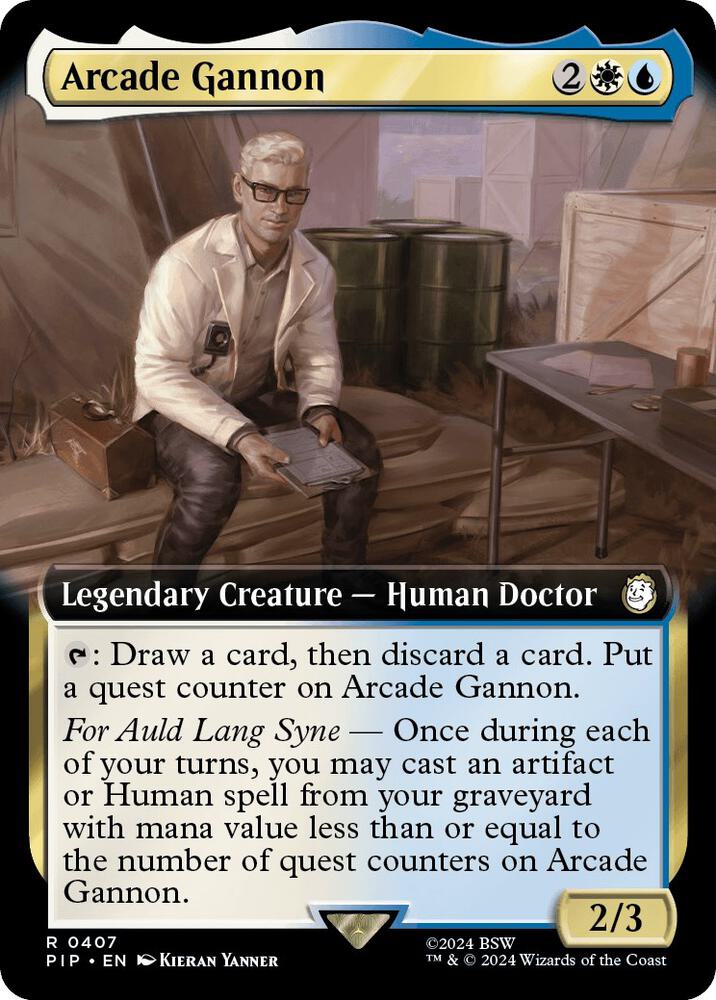 Arcade Gannon (Extended Art) [Universes Beyond: Fallout] 407