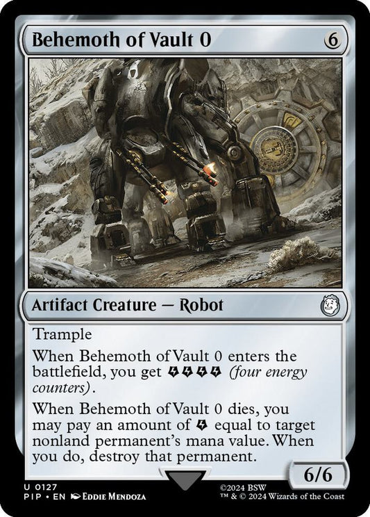 Behemoth of Vault 0 [Universes Beyond: Fallout] 127