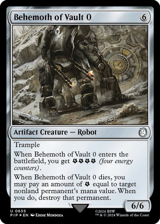 Behemoth of Vault 0 (Surge Foil) [Universes Beyond: Fallout] 655
