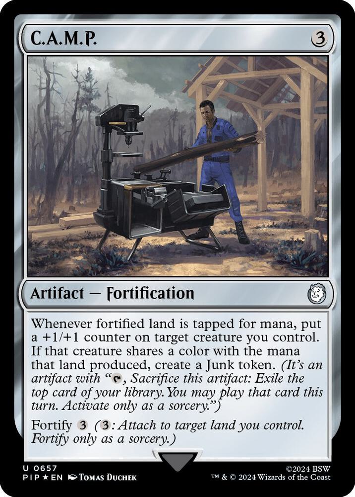C.A.M.P. (Surge Foil) [Universes Beyond: Fallout] 657