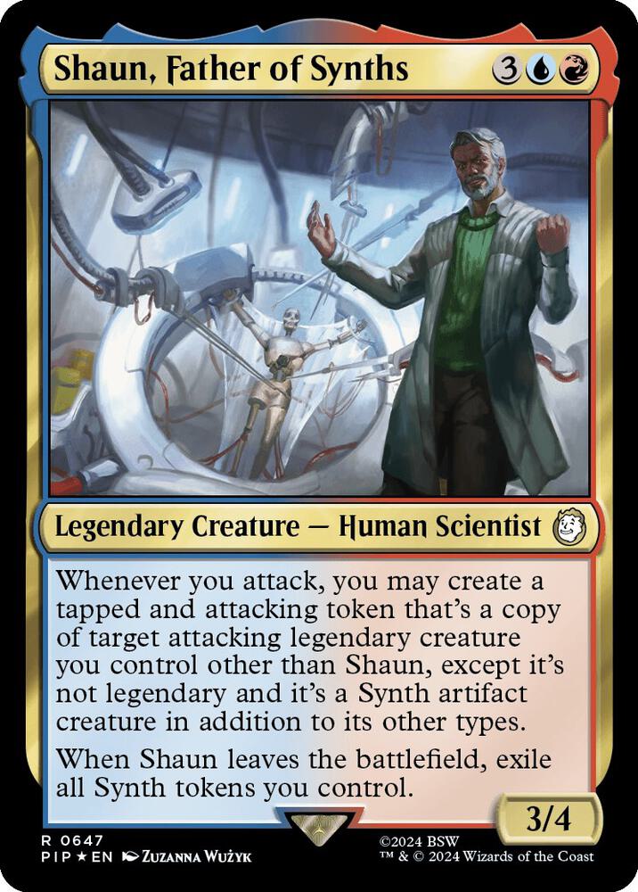 Shaun, Father of Synths (Surge Foil) [Universes Beyond: Fallout] 647