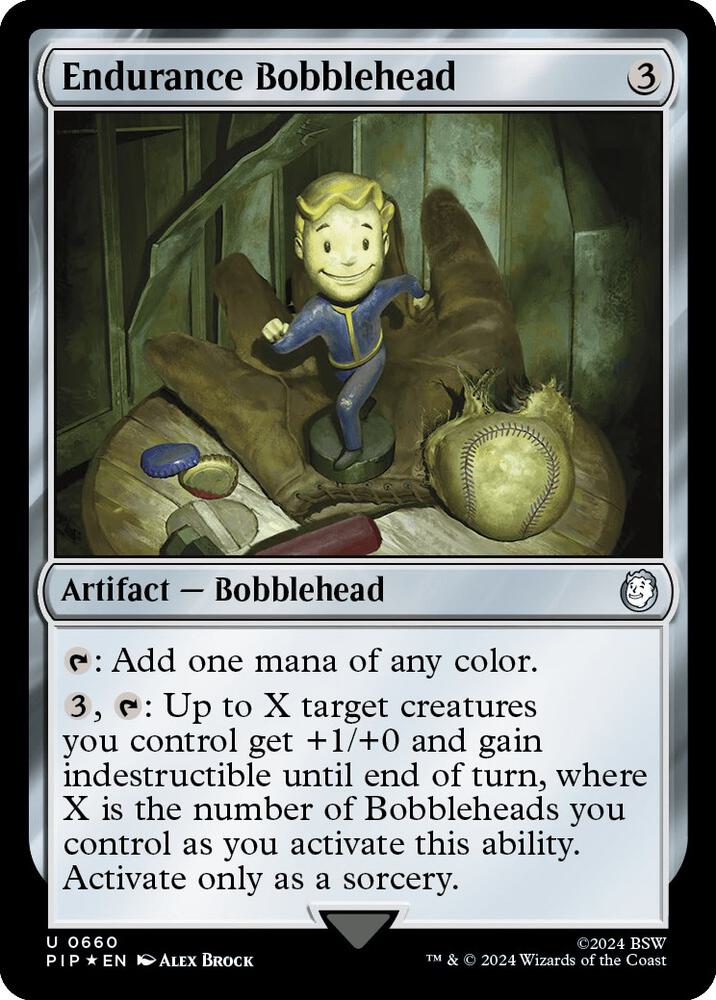Endurance Bobblehead (Surge Foil) [Universes Beyond: Fallout] 660