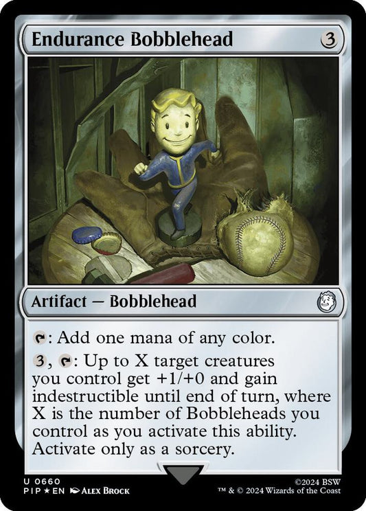 Endurance Bobblehead (Surge Foil) [Universes Beyond: Fallout] 660