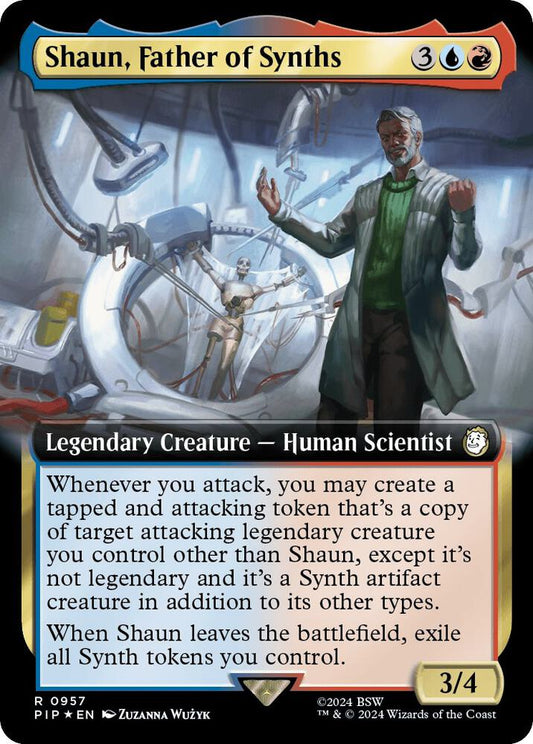 Shaun, Father of Synths (Extended Art) (Surge Foil) [Universes Beyond: Fallout] 957