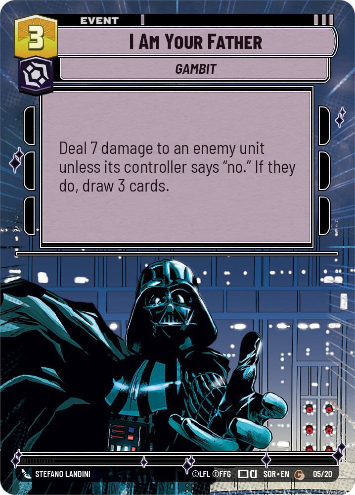 I Am Your Father (Hyperspace) [Spark of Rebellion: Weekly Play Promos] 05/20