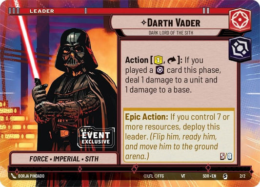 Darth Vader - Dark Lord of the Sith (Hyperspace) [Event Exclusive Promos] 2/2