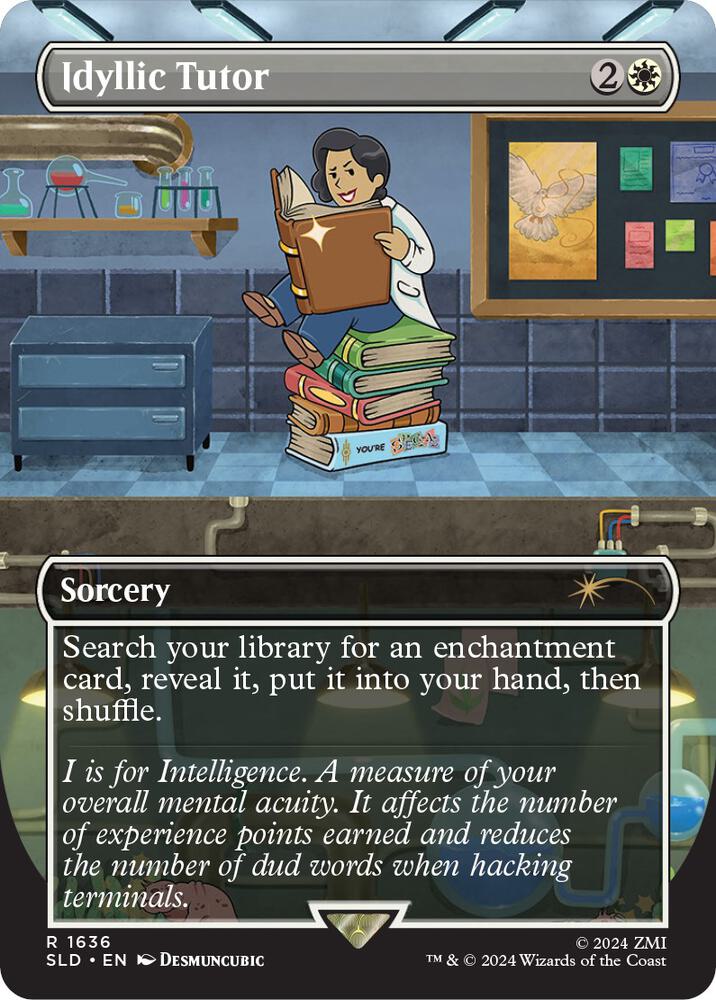 Idyllic Tutor (1636) [Secret Lair Drop Series] 1636