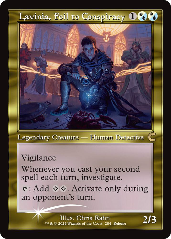 Lavinia, Foil to Conspiracy (Retro Frame) [Ravnica: Clue Edition] 284