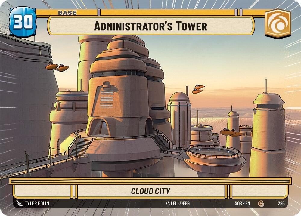 Administrator's Tower // Shield (Hyperspace) [Spark of Rebellion] 295 // T04