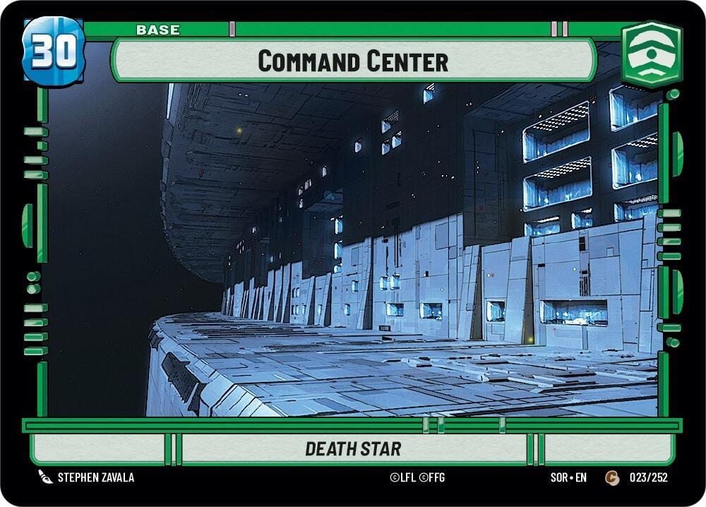 Command Center // Shield [Spark of Rebellion] 23 // T02