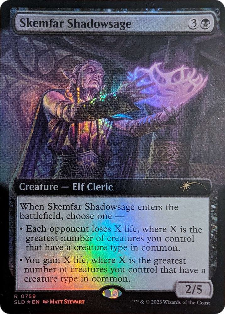 Skemfar Shadowsage (Extended Art) [Secret Lair Drop Series] 759