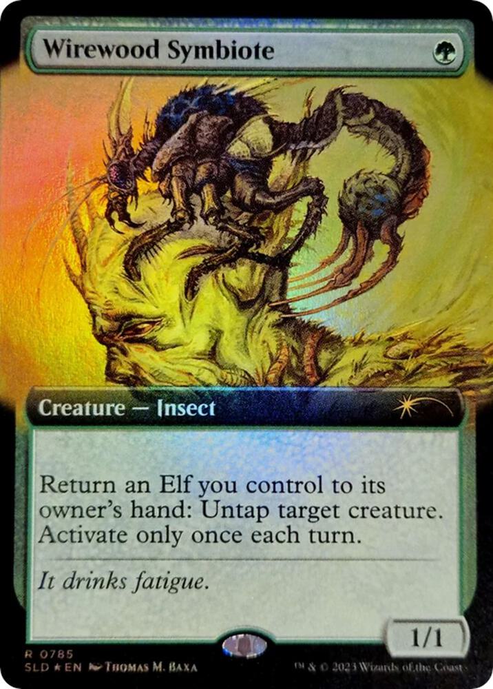Wirewood Symbiote (Extended Art) [Secret Lair Drop Series] 785
