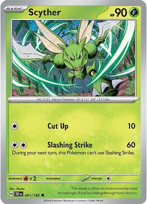 Scyther [SV05: Temporal Forces] 001/162