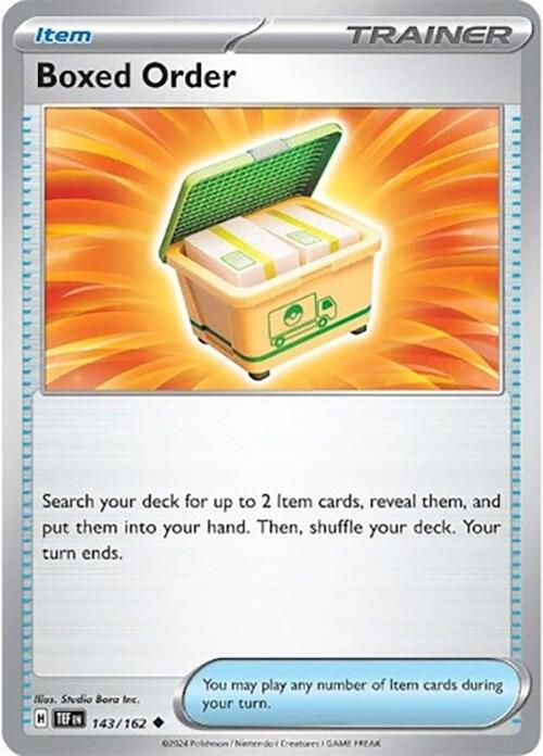 Boxed Order [SV05: Temporal Forces] 143/162