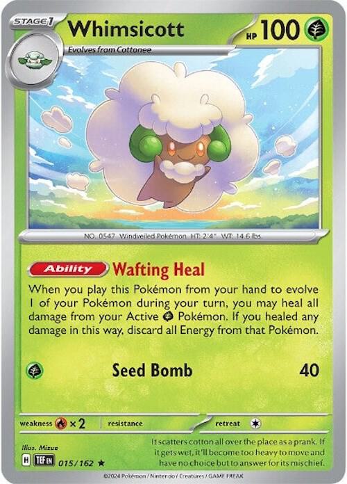 Whimsicott [SV05: Temporal Forces] 015/162
