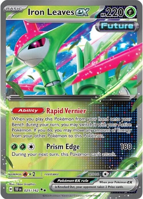 Iron Leaves ex - 025/162 [SV05: Temporal Forces] 025/162