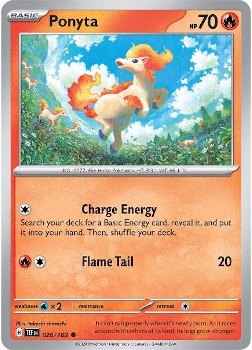 Ponyta [SV05: Temporal Forces] 026/162