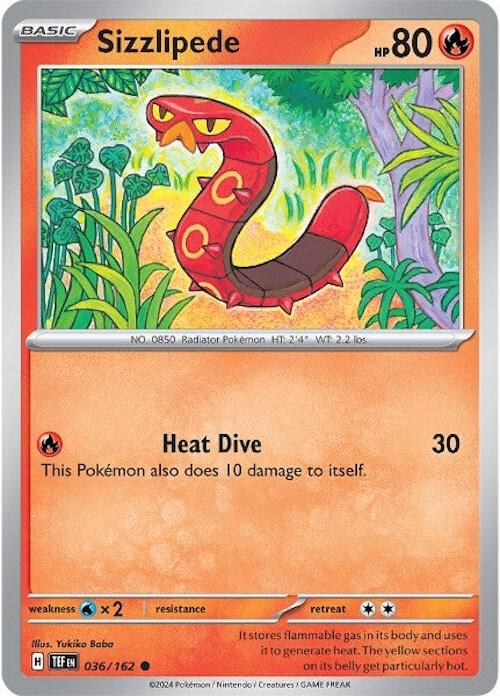 Sizzlipede [SV05: Temporal Forces] 036/162