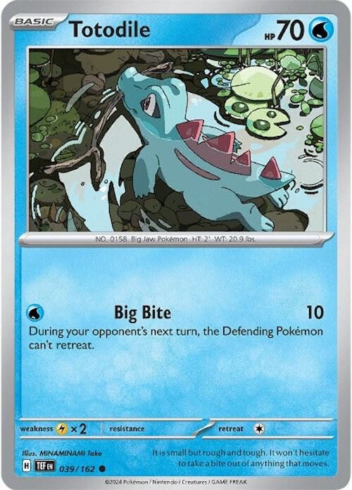 Totodile [SV05: Temporal Forces] 039/162