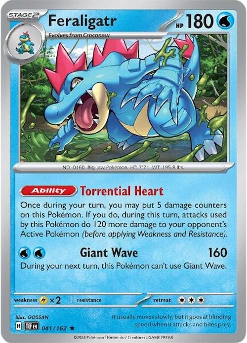 Feraligatr [SV05: Temporal Forces] 041/162